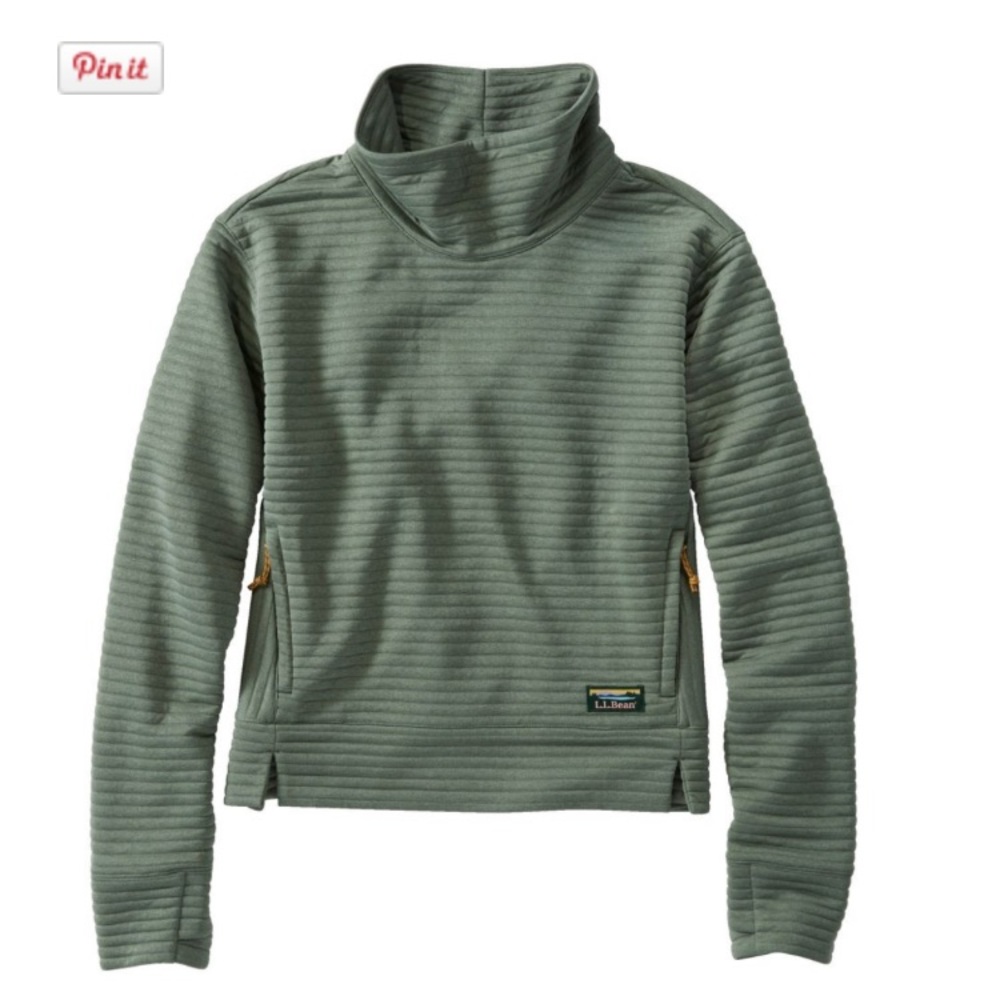 L.L. Bean Women's Airlight Pullover, Funnelneck. NWOT